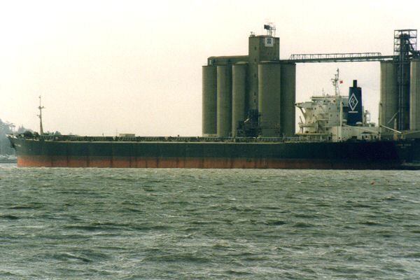 Photograph of the vessel  Lissom Hunter pictured in Southampton on 23rd February 1997