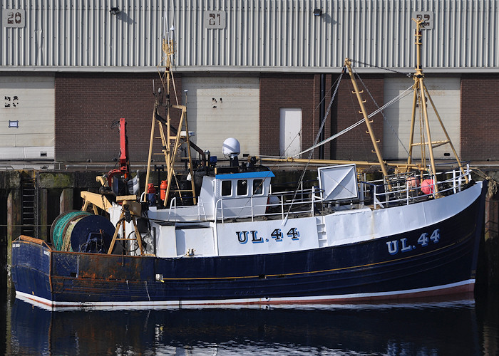 Photograph of the vessel fv Loch Inchard II pictured at Kinlochbervie on 13th April 2012