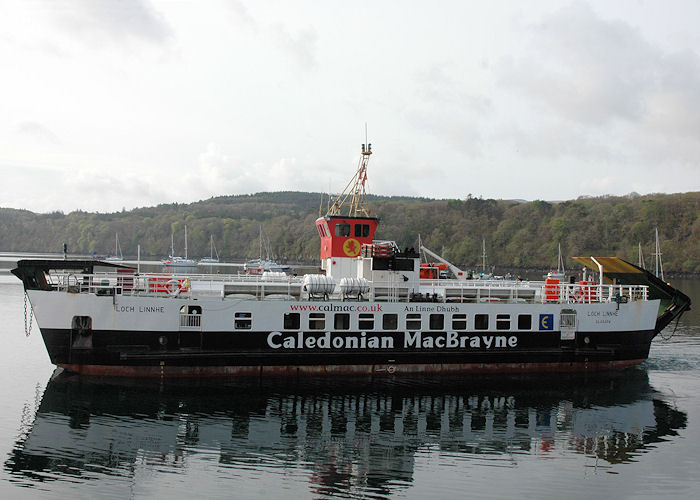 Photograph of the vessel  Loch Linnhe pictured at Tobermory on 25th April 2011