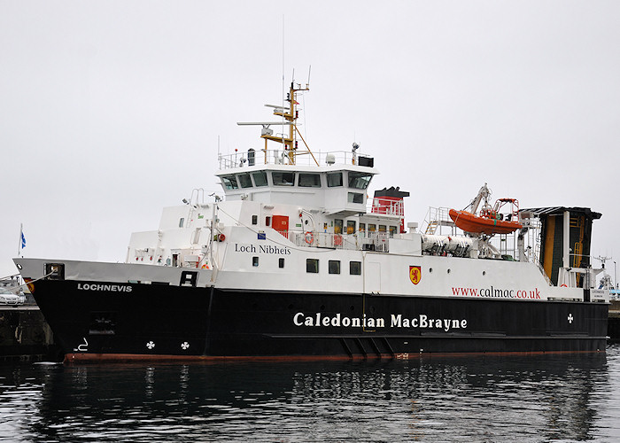 Photograph of the vessel  Lochnevis pictured at Mallaig on 8th April 2012