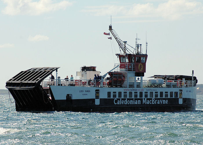 Photograph of the vessel  Loch Ranza pictured approaching Tayinloan on 3rd May 2010