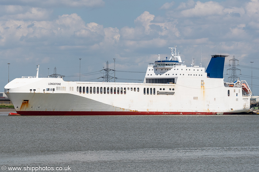 Photograph of the vessel  Longstone pictured at Tilbury 2 Terminal on 18th July 2025