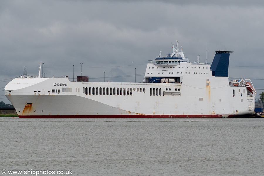 Photograph of the vessel  Longstone pictured at Tilbury 2 Terminal on 20th July 2025