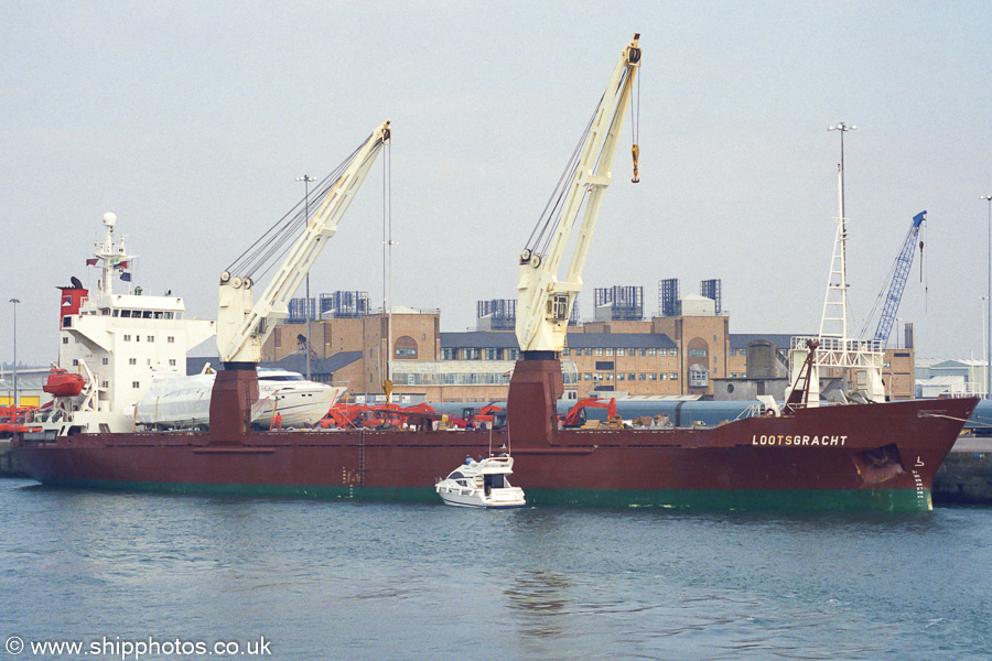 Photograph of the vessel  Lootsgracht pictured at Southampton on 12th April 2003