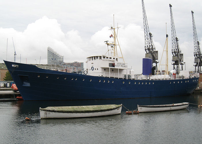  Lord Amory pictured in West India Dock, London on 21st October 2009