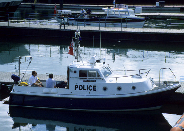 Photograph of the vessel  Lord Ashburton pictured in Ocean Village, Southampton on 14th August 1997