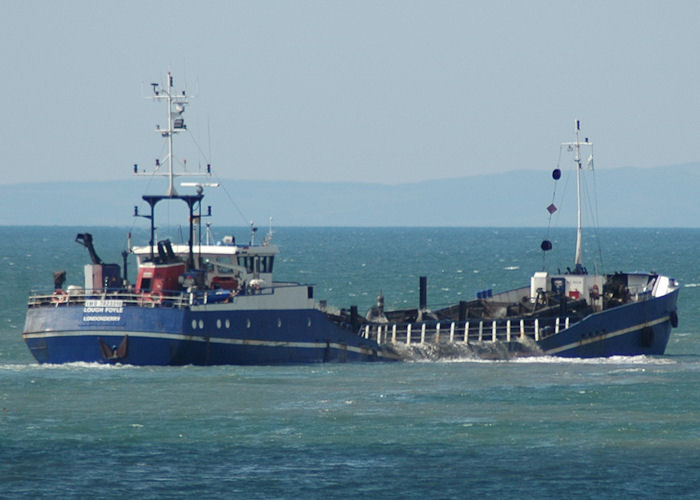 Photograph of the vessel  Lough Foyle pictured on Loch Ryan on 8th May 2010