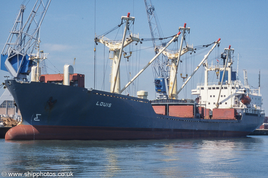 Photograph of the vessel  Louis pictured in Prins Johan Frisohaven, Rotterdam on 17th June 2002