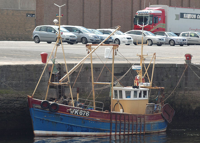 Photograph of the vessel fv Loyal Friend pictured at Girvan on 8th May 2010