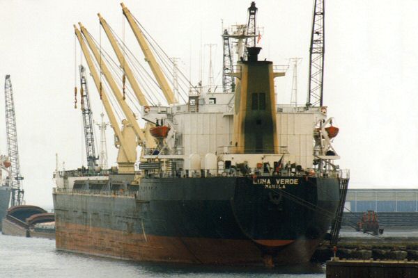 Photograph of the vessel  Luna Verde pictured in Chicago on 24th September 1994