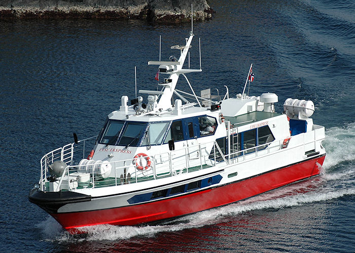 Photograph of the vessel  Lyse Ekspress pictured at Stavanger on 5th May 2008