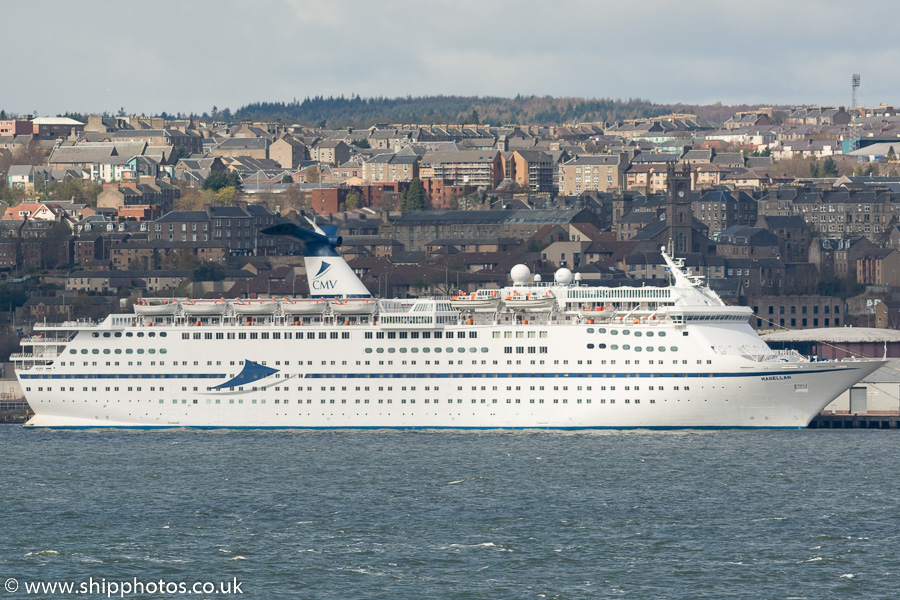 Photograph of the vessel  Magellan pictured at Dundee on 17th April 2016