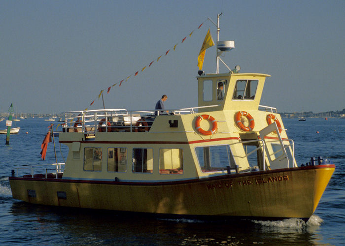 Photograph of the vessel  Maid of the Islands pictured at Poole on 25th October 1997