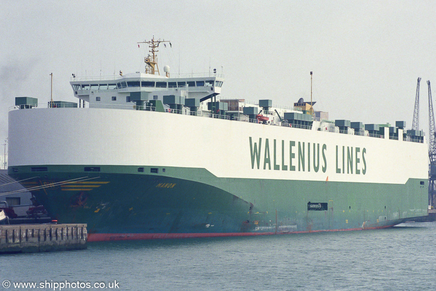  Manon pictured at Southampton on 12th April 2003