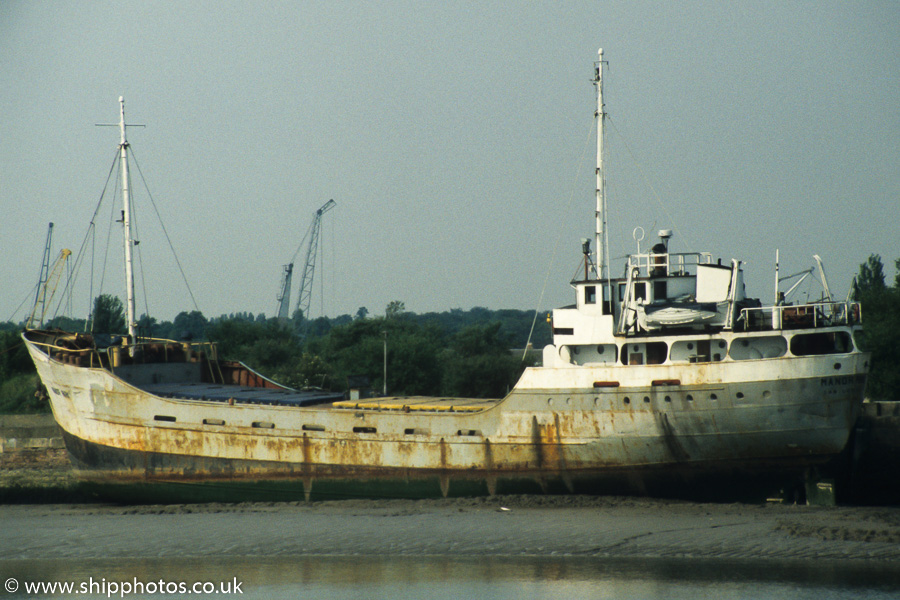 Photograph of the vessel  Manor Park pictured at Rochester on 17th June 1989