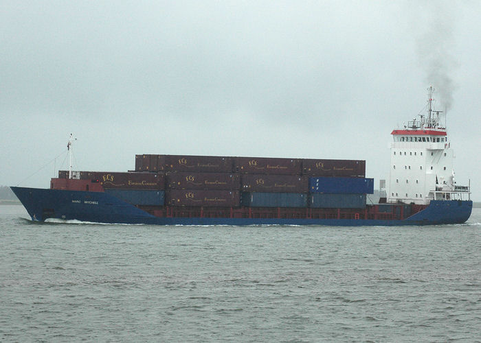 Photograph of the vessel  Marc Mitchell pictured on the River Thames on 17th May 2008