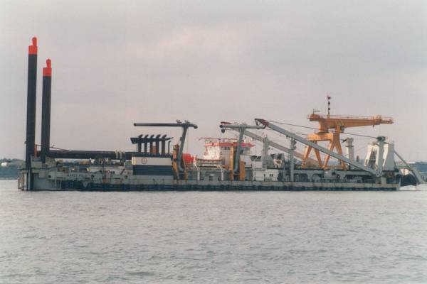 Photograph of the vessel  Marco Polo pictured in Southampton on 12th October 1996
