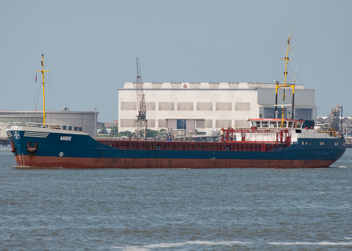 Photograph of the vessel  Mare pictured approaching Eastham Locks on 31st May 2014