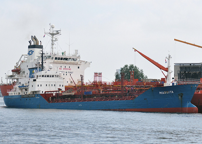 Photograph of the vessel  Margita pictured 1e Petroleumhaven, Rotterdam on 26th June 2011