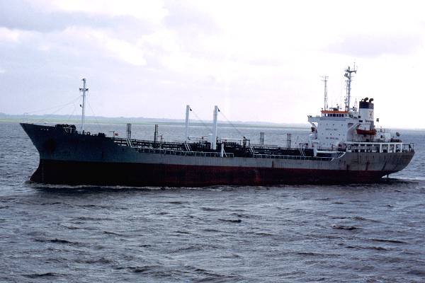 Photograph of the vessel  Maria N.E. pictured on the River Elbe on 29th May 2001