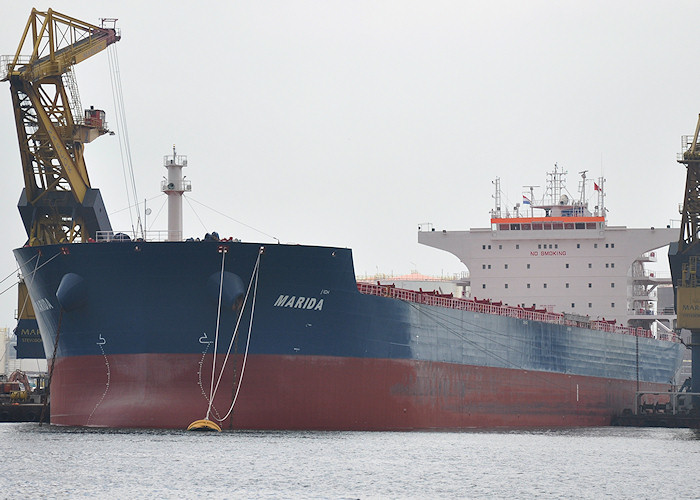 Photograph of the vessel  Marida pictured in Botlek, Rotterdam on 26th June 2011