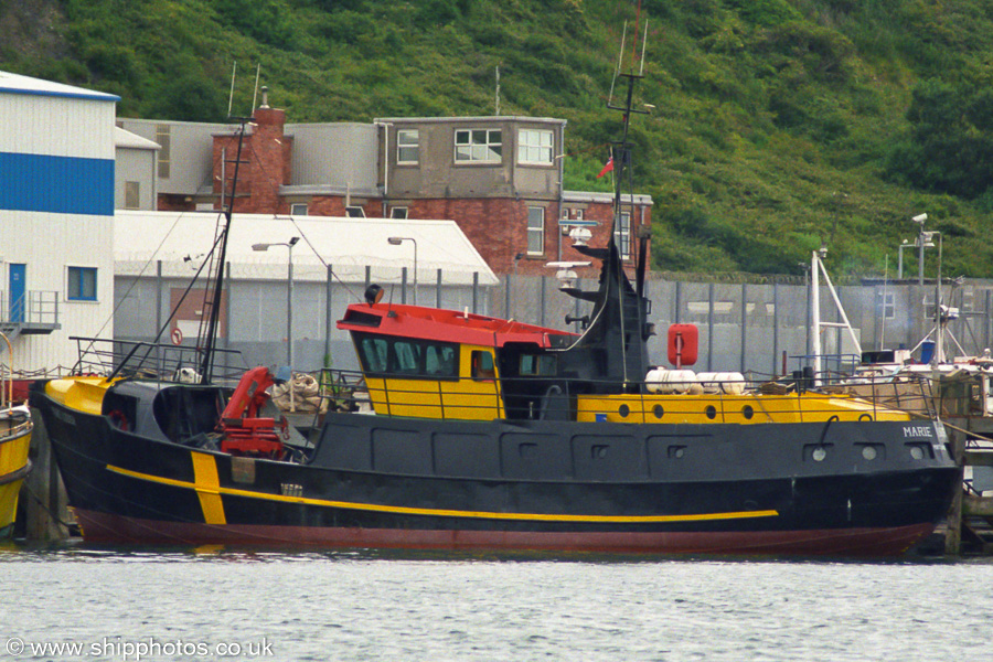 Photograph of the vessel  Marie Louisa pictured at Portland on 7th July 2002