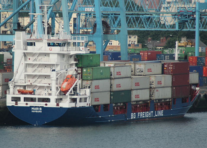 Photograph of the vessel  Maris pictured at Dublin on 16th June 2006