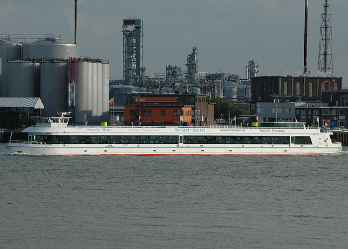 Photograph of the vessel  Marlina pictured passing Vlaardingen on 19th June 2010