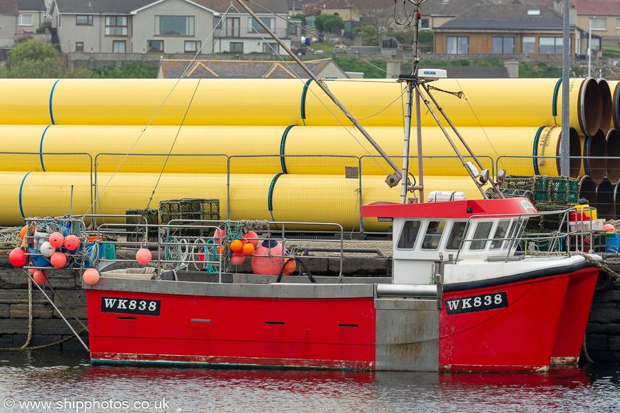 Photograph of the vessel fv Ma-Rona pictured at Wick on 12th May 2024