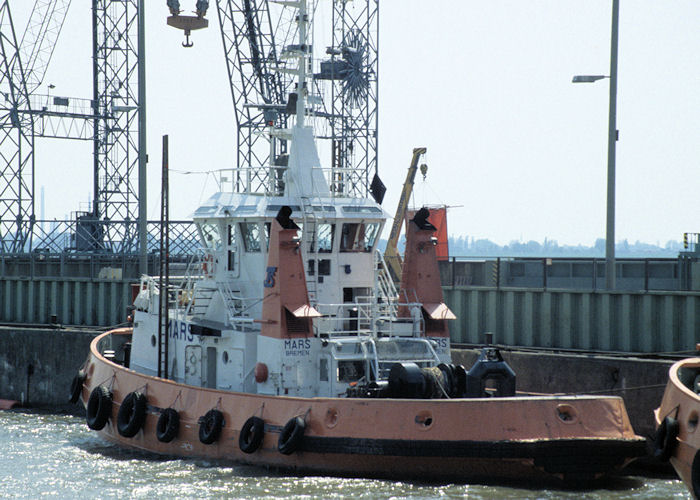 Photograph of the vessel  Mars pictured at Bremerhaven on 6th June 1997