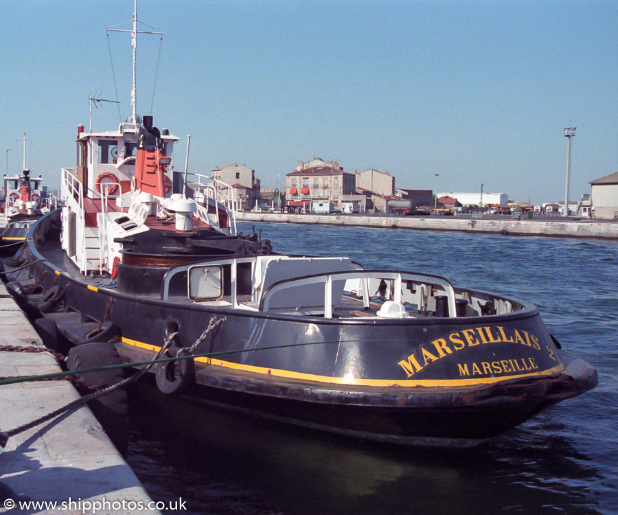 Photograph of the vessel  Marseillais 2 pictured at Sète on 18th August 1989