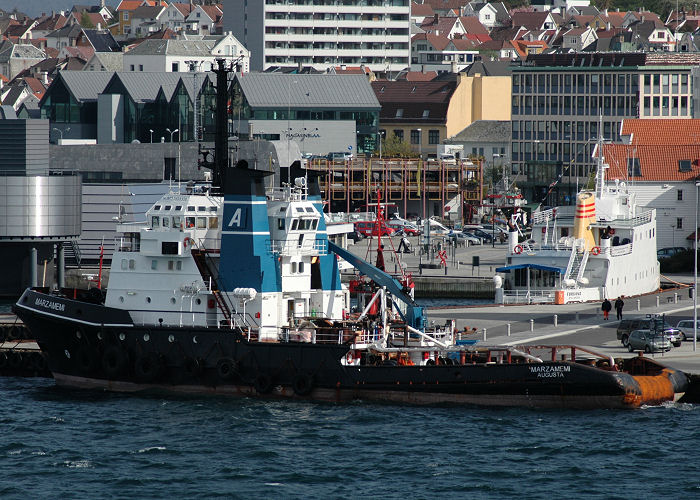 Photograph of the vessel  Marzamemi pictured at Stavanger on 13th May 2005