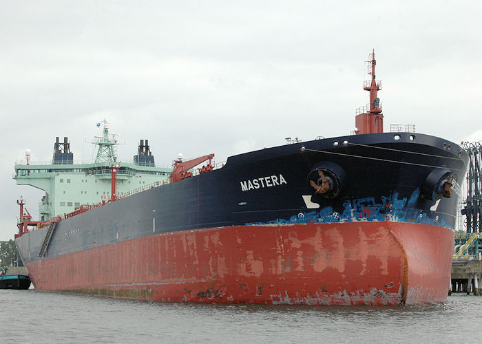 Photograph of the vessel  Mastera pictured in the 7e Petroleumhaven, Europoort on 20th June 2010