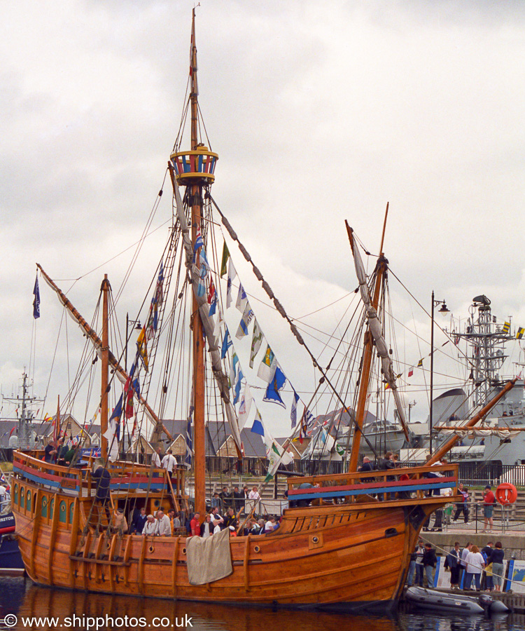 Photograph of the vessel  Matthew pictured at Chatham on 4th June 2002