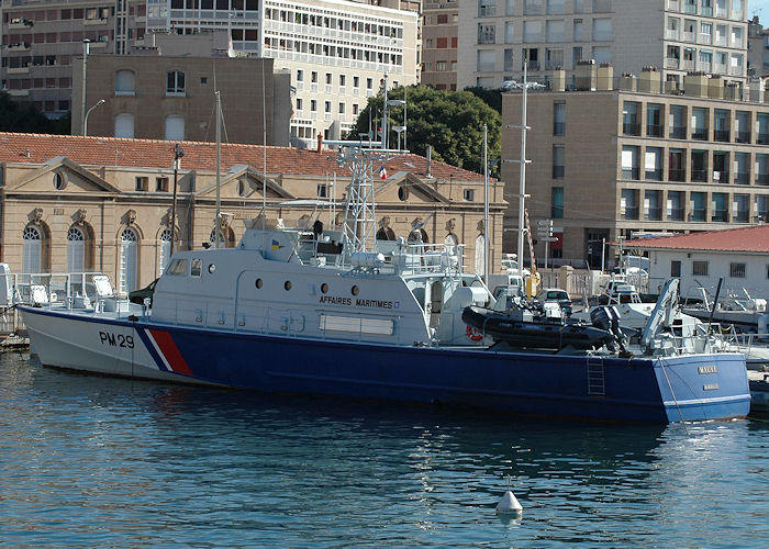 Photograph of the vessel  Mauve pictured at Marseille on 10th August 2008