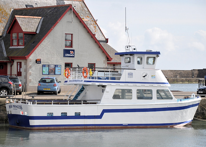 Photograph of the vessel  May Princess pictured at Anstruther on 18th April 2012