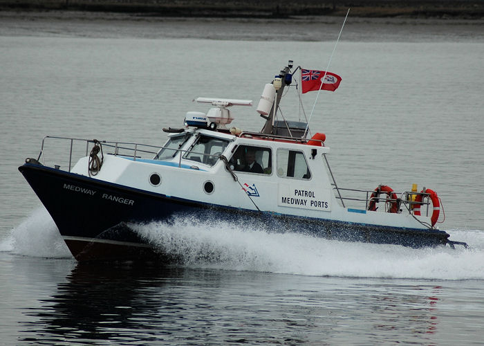 Photograph of the vessel  Medway Ranger pictured on the River Medway on 6th May 2006