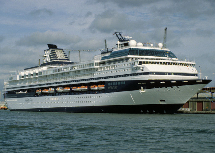 Photograph of the vessel  Mercury pictured at Southampton on 17th October 1997