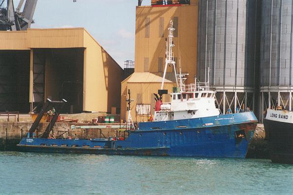 Photograph of the vessel  Milbrook Surveyor II pictured in Southampton on 8th May 1995