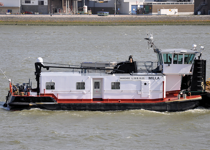 Photograph of the vessel  Milla pictured at Vlaardingen on 23rd June 2012
