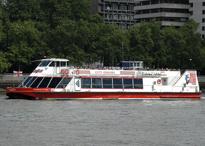  Millennium of Peace pictured in London on 18th May 2008