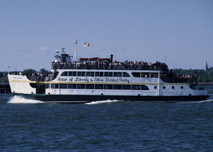 Photograph of the vessel  Miss Liberty pictured in New York on 18th September 1994