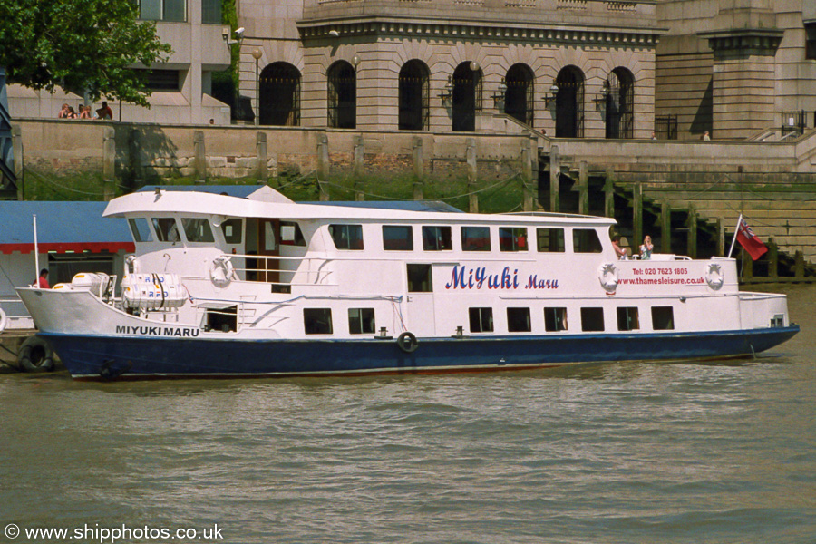 Photograph of the vessel  Miyuki Maru pictured in London on 16th July 2005