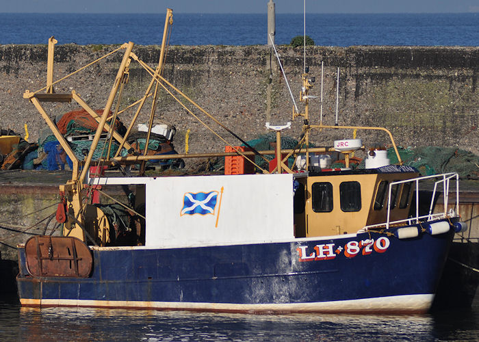 Photograph of the vessel fv Morning Star pictured at Port Seton on 6th November 2011