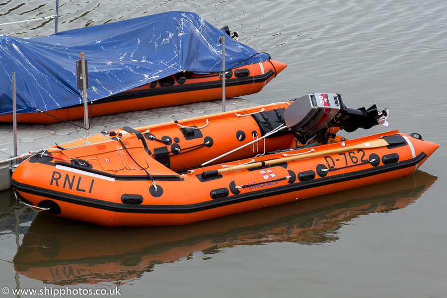 Photograph of the vessel RNLB M&P Anderson-Vick pictured at Eyemouth on 5th July 2015