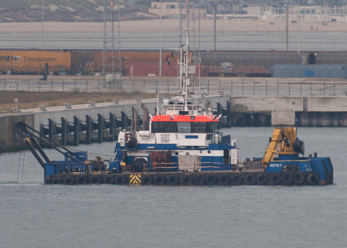 Photograph of the vessel  M.P.R. 1 pictured at Zeebrugge on 19th July 2014