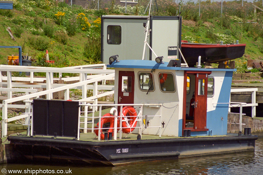 Photograph of the vessel  MSC Transit pictured at Stanlow on 30th August 2003