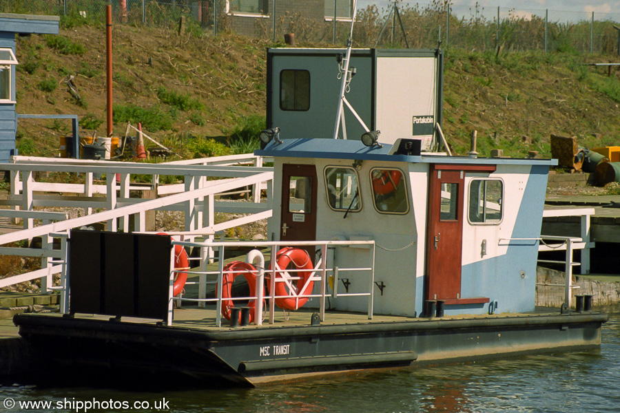 Photograph of the vessel  MSC Transit pictured at Stanlow on 30th August 2003