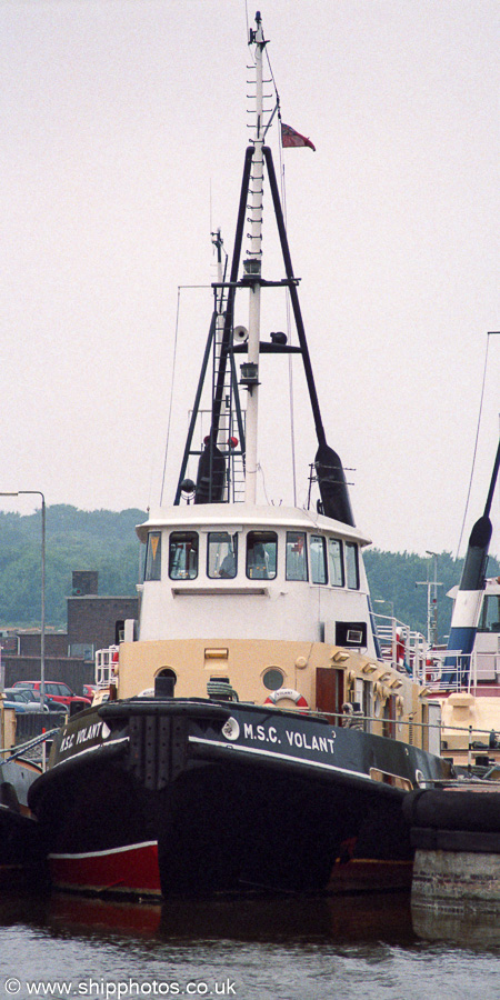 Photograph of the vessel  MSC Volant pictured at Eastham on 7th July 2001