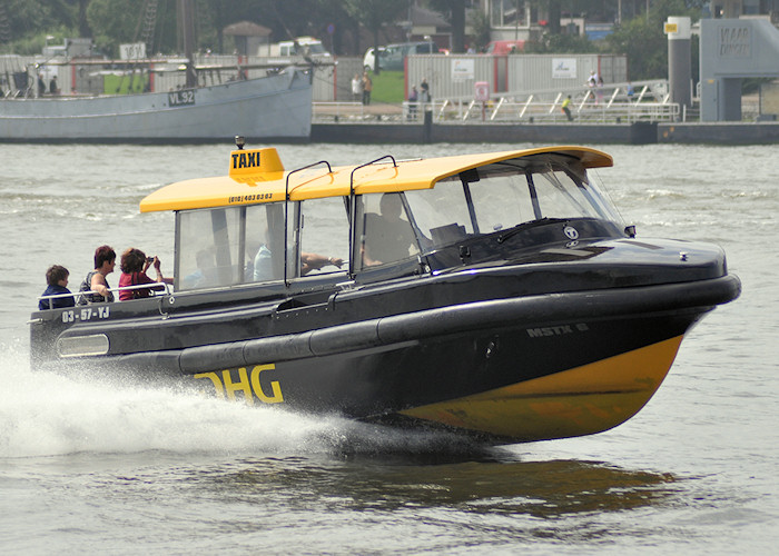 Photograph of the vessel  MSTX 6 pictured departing Vlaardingen on 26th June 2011